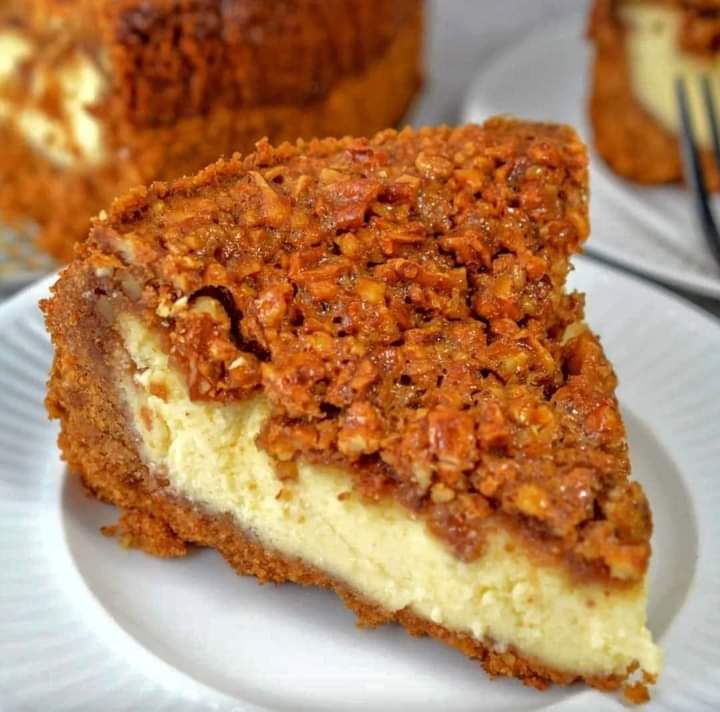 Apple crumble cheesecake recipe