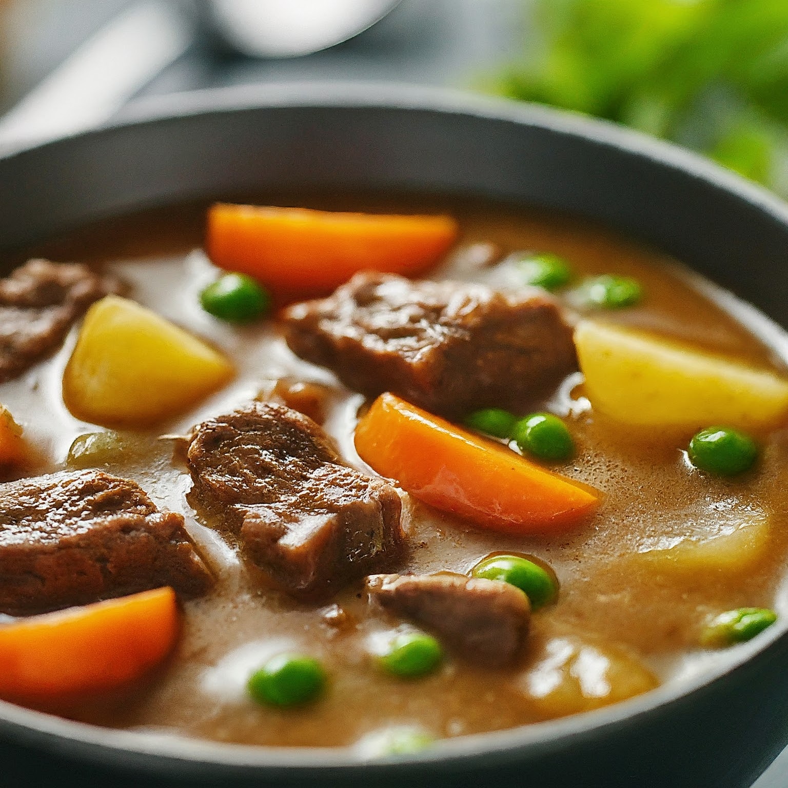 Nutritious vegetable beef soup