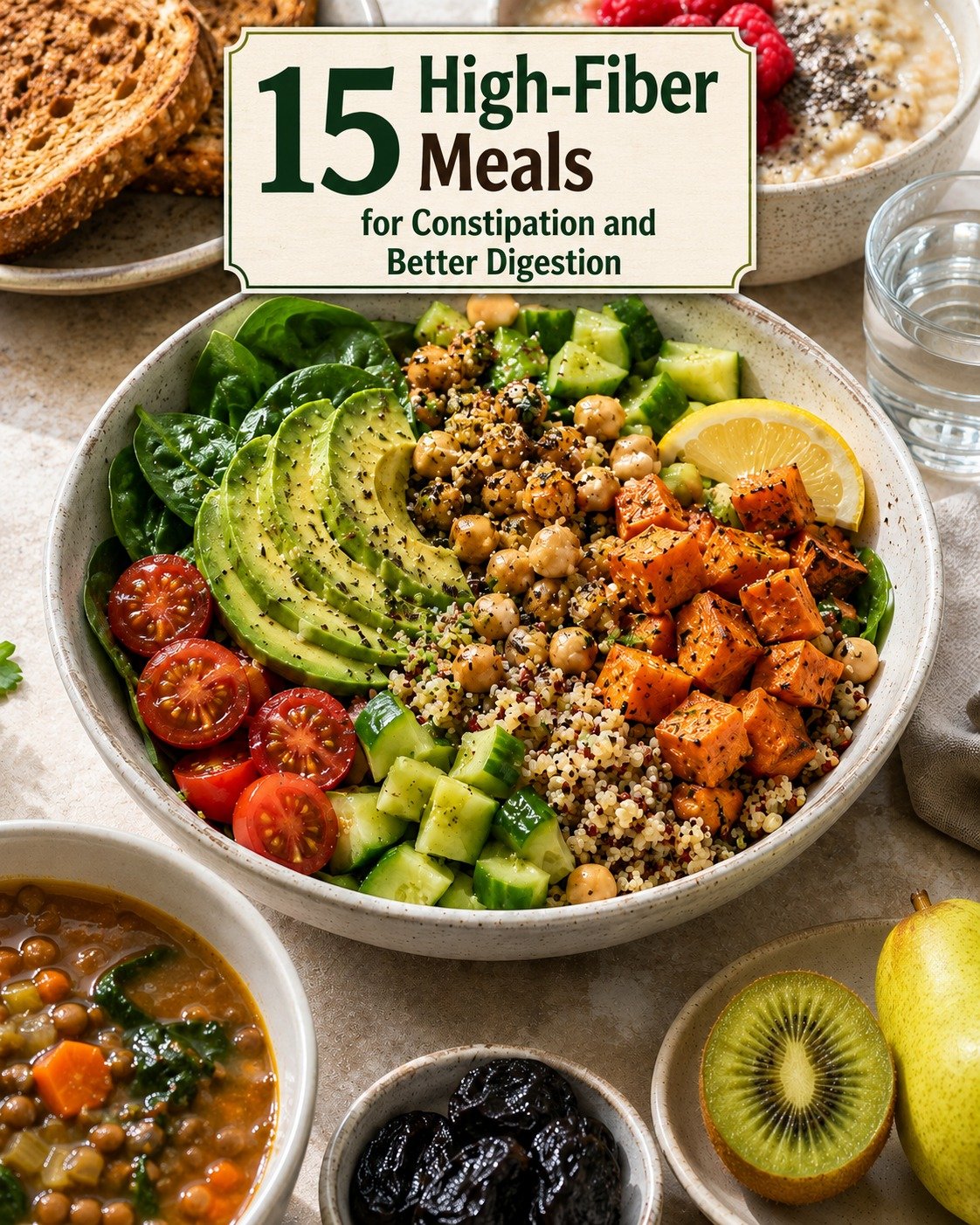 15 High-Fiber Meals