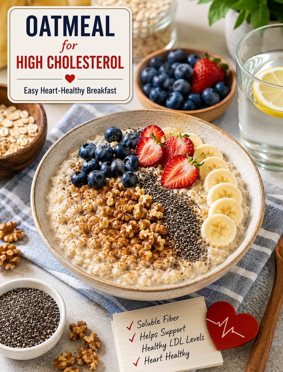 oatmeal for high cholesterol