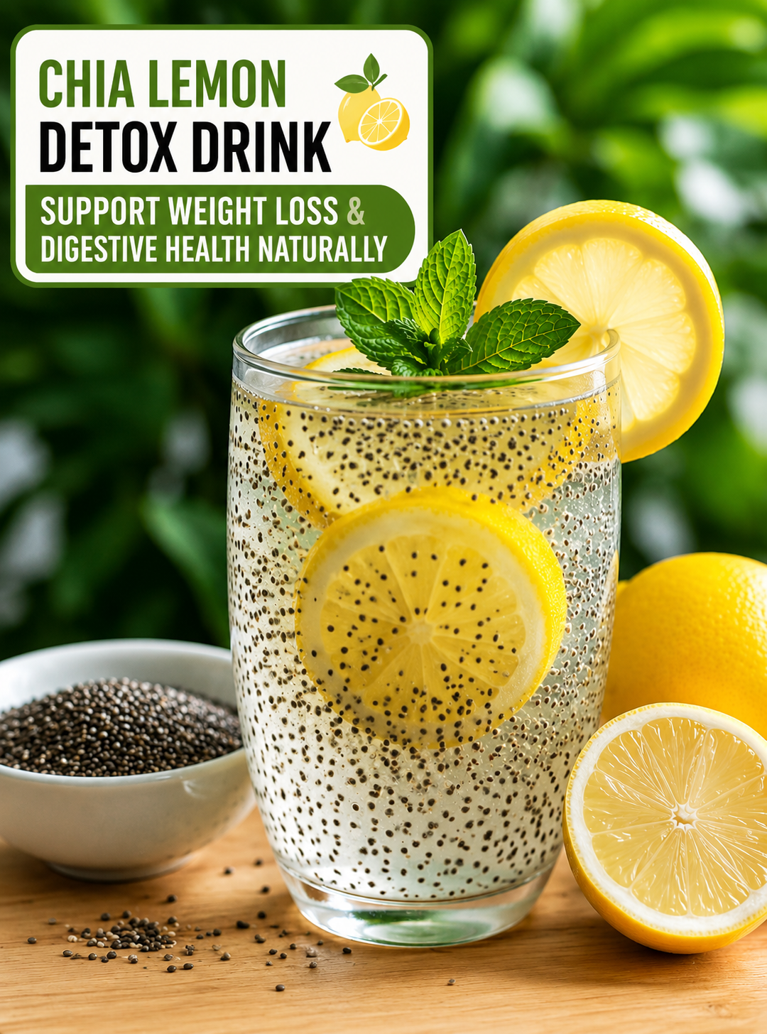 Start your morning with a refreshing chia lemon drink made with simple ingredients. Learn how chia seeds, lemon, hydration, and fiber can support digestion and healthy weight management.