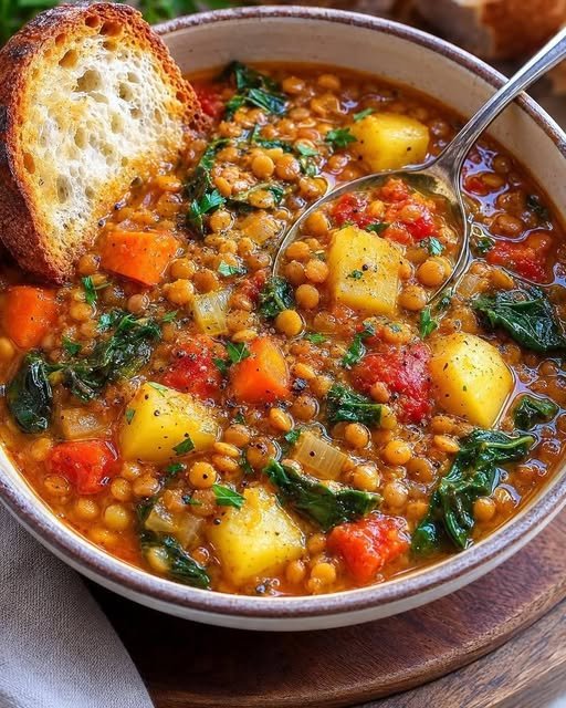 Turmeric Lentil Soup – Easy, Cozy & Nourishing Red Lentil Soup